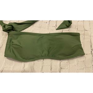 Cupshe One Shoulder Bandeau Bikini Top XL